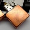 Bật Lửa Zippo Solid Copper Đồng Đỏ Nguyên Khối New Hiếm Gặp, Giá Trị Sưu Tầm Cao Năm 2003 ZQH178