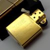 Bật Lửa Zippo Đồng Khối Solid Brass Chu Niên 1932 - 1990 Khắc Ăn Mòn Chủ Đề Tầu Chiến Hiếm Gặp ZQH185