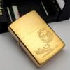 Bật Lửa Zippo Đồng Nguyên Khối Solid Brass Chu Niên 1932 - 1987 Ăn Mòn Chủ Đề Tầu Chiến ZQH181