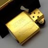 Bật Lửa Zippo Đồng Nguyên Khối Solid Brass Chu Niên 1932 - 1987 Ăn Mòn Chủ Đề Tầu Chiến ZQH181