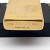 Bật Lửa Zippo Đồng Nguyên Khối Solid Brass Chu Niên 1932 - 1987 Ăn Mòn Chủ Đề Tầu Chiến ZQH181