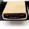 Bật Lửa Zippo Đồng Nguyên Khối Solid Brass Chu Niên 1932 - 1987 Ăn Mòn Chủ Đề Tầu Chiến ZQH181