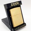 Bật Lửa Zippo Đồng Nguyên Khối Solid Brass Trơn Phay Xước Trơn Hai Mặt Đời VIII La Mã Năm 1992 ZL726