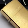 Bật Lửa Zippo Đồng Nguyên Khối Solid Brass Trơn Phay Xước Trơn Hai Mặt Đời VIII La Mã Năm 1992 ZL726