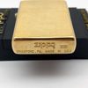 Bật Lửa Zippo Đồng Nguyên Khối Solid Brass Trơn Phay Xước Trơn Hai Mặt Đời VIII La Mã Năm 1992 ZL726