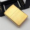 Bật Lửa Zippo Đồng Nguyên Khối Solid Brass Trơn Phay Xước Trơn Hai Mặt Đời VIII La Mã Năm 1992 ZL726