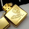 Bật Lửa Zippo Đồng Khối Solid Brass Chu Niên 1932 - 1992 Khắc Ăn Mòn Chủ Đề Tầu Chiến Hiếm Gặp ZQH182