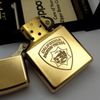 Bật Lửa Zippo Đồng Nguyên Khối Solid Brass Ăn Mòn Chủ Đề Hiếm Gặp Chu Niên 1932 - 1990 ZQH183