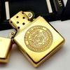 Bật Lửa Zippo Đồng Nguyên Khối Solid Brass Chu Niên 1932 - 1991 Ăn Mòn Chủ Đề Hawaii Hiếm Gặp ZQH184