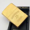 Bật Lửa Zippo Đồng Khối Trơn Phay Xước 2 Mặt Đời XI La Mã Năm 1995 ZL565