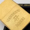 Bật Lửa Zippo Đồng Khối Trơn Phay Xước 2 Mặt Đời XI La Mã Năm 1995 ZL565