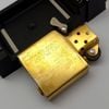 Bật Lửa Zippo Đồng Khối Solid Brass Trơng Bóng Đời X La Mã 1994 ZL730