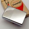 Bật Lửa Zippo Cổ Đồng Khối Mạ Chrome Trơn Bóng Năm 1972 Đời 2 Vạch Thẳng ZC472