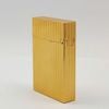 Bật Lửa Dupont Ligne2 Bọc Vàng Vân Sọc Dưa 2 Lỗ Phom Thấp DP166