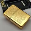 Bật Lửa Zippo Đồng Khối Gold Plated Mạ Vàng Chủ Đề Camel Đời XII La Mã 1996 ZL733