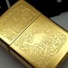 Bật Lửa Zippo Đồng Khối Gold Plated Mạ Vàng Chủ Đề Camel Đời XII La Mã 1996 ZL733