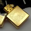 Bật Lửa Zippo Đồng Khối Gold Plated Mạ Vàng Chủ Đề Camel Đời XII La Mã 1996 ZL733