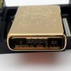 Bật Lửa Zippo Đồng Khối Gold Plated Mạ Vàng Chủ Đề Camel Đời XII La Mã 1996 ZL733