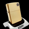 Bật Lửa Zippo Đồng Khối Solid Brass Trơn Bóng Đời XII La Mã 1996 ZL732