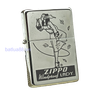 BẬT LỬA ZIPPO CHROME BÓNG SƠN HẤP NHIỆT CHỦ ĐỀ LADY CÔ GÁI CHÂM THUỐC NĂM 2016 Z69