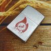 BẬT LỬA ZIPPO SATIN SƠN HẤP NHIỆT CHỦ ĐỀ NGỌN LỬA ZIPPO NĂM 2009 Z85