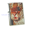 BẬT LỬA ZIPPO CHROME BÓNG SƠN HẤP NHIỆT CHỦ ĐỀ MẶT HỔ Z88