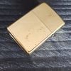 BẬT LỬA ZIPPO BRASS EMBLEM LOGO KỶ NIỆM 10 NĂM THÀNH LẬP HÃNG NĂM 2008 Z92