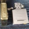 BẬT LỬA ZIPPO BRASS EMBLEM LOGO KỶ NIỆM 40 NĂM THÀNH LẬP HÃNG NĂM 2008 Z96