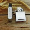 BẬT LỬA ZIPPO SATIN EMBLEM LOGO KỶ NIỆM 40 NĂM THÀNH LẬP HÃNG NĂM 2014 Z99