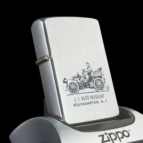Bật Lửa Zippo Cổ Đồng Khối Mạ Chrome Phay Xước Khắc Ăn Mòn Phủ Sơn Năm 1961 Đời 5 Chấm ZC120