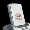 Bật Lửa Zippo Cổ Đồng Khối Mạ Chrome Khắc Ắn Mòn Phủ Sơn Đời 3 Chấm Năm 1963 ZC148