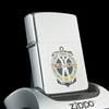 Bật Lửa Zippo Cổ Đồng Khối Mạ Chrome Phay Xước Khắc Ắn Mòn Phủ Sơn Chủ Đề Cực Hiếm, Đời 1 Chấm Năm 1965 ZC169