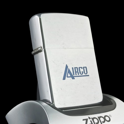 Bật Lửa Zippo Cổ Đồng Khối Mạ Chrome Phay Xước Khắc Ắn Mòn Phủ Sơn, Đời 4 Vạch Sắc Năm 1978 ZC171