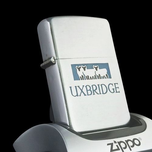 Bật Lửa Zippo Cổ Đồng Khối Mạ Chrome Phay Xước Khắc Ắn Mòn Phủ Sơn Nguyên Zin Chính Hãng, Đời Mộc Đáy 3 Hàng Chữ Năm 1952 ZC178