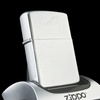 Bật Lửa Zippo Cổ Đồng Khối Mạ Chrome Phay Xước Khắc Ắn Mòn Nguyên Zin Chính Hãng, Đời 4 Vạch Sắc Năm 1978 ZC189