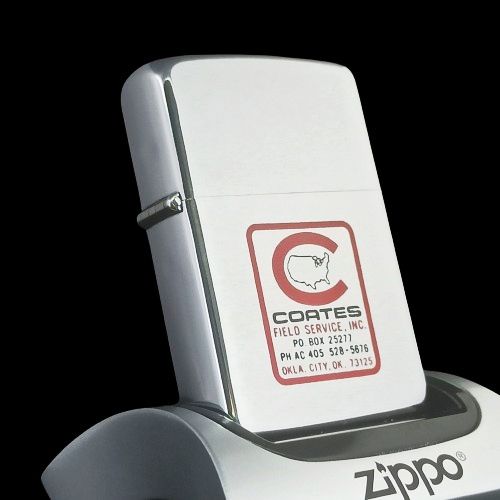 Bật Lửa Zippo Cổ Đồng Khối Mạ Chrome Phay Xước Khắc Ắn Mòn Chủ Đề Nguyên Zin Chính Hãng Cực Hiếm, Đời 5 Vạch Thẳng Năm 1969 ZC202