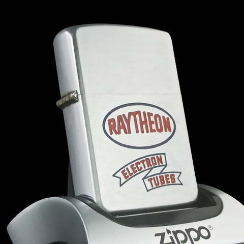 Bật Lửa Zippo Cổ Đồng Khối Mạ Chrome Phay Xước Khắc Ăn Mòn Phủ Sơn Nguyên Zin Chính Hãng Cực Hiếm, Đời 3 Hàng Chữ Năm 1954 ZC203
