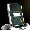 Bật Lửa Zippo Cổ Đồng Khối Mạ Chrome Bóng Vải Bò 2 Mặt Hiếm Gặp Năm 1977 Đời 5 Vạch Sắc ZC256