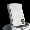 Bật Lửa Zippo Cổ Đồng Khối Mạ Chrome Phay Xước Trơn 2 Mặt Eblem Hiếm Gặp Năm 1973 Đời 1 Vạch Thẳng ZC279