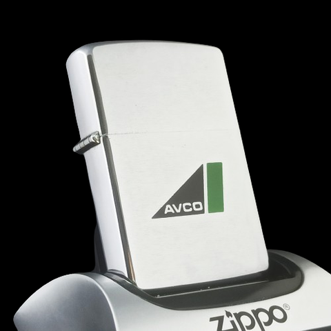 Bật Lửa Zippo Cổ Đồng Khối Mạ Chrome Phay Xước Khắc Ăn Mòn Phủ Sơn Năm 1968 Đời 6 Vạch Thẳng ZC295