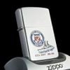 Bật Lửa Zippo Cổ Đồng Khối Mạ Chrome Khắc Ăn Mòn Phủ Sơn Tầu Chiến 2 Mặt Hiếm Gặp Năm 1982 Đời 8 Vạch Huyền ZC307