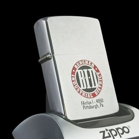 Bật Lửa ZIPPO Cổ  Sản Xuất Năm 1963 Đời Chữ Xéo 3 Chấm  - ZC52