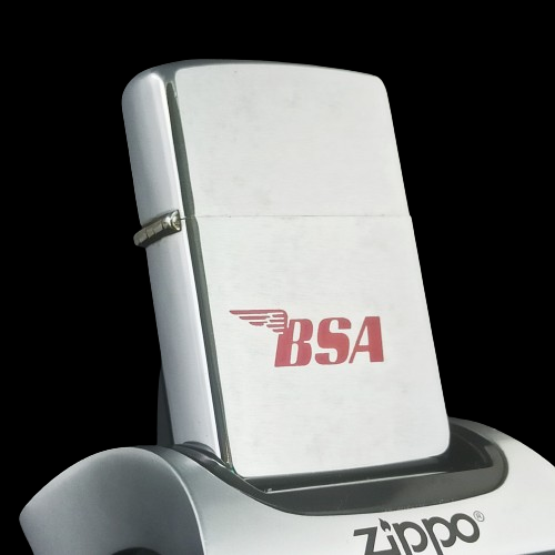 Bật Lửa ZIPPO Cổ  Sản Xuất Năm 1970 Đời Chữ Xéo 4 vạch thẳng ruột bông khối - ZC53