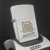 Bật Lửa Zippo Cổ Vỏ Đồng Mạ Chrome Phay Xước Ăn Mòn Phủ Sơn Chính Hãng Đời Mộc Đáy 3 Hàng Chữ Năm 1955 ZCU46