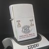 Bật Lửa Zippo Cổ Đồng Khối Mạ Chrome Phay Xước Ăn Mòn Phủ Sơn Chính Hãng Đời 4 Chấm Năm 1962 ZCU59