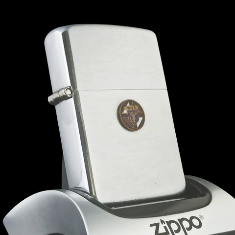 Bật Lửa Zippo Cổ Bản Lề 3 Chấu Đời Mộc Đáy 3 Hàng Chữ Năm 1948 ZCU77