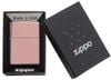 Bật Lửa Zippo Vàng Hồng Trơn Bóng Rose Gold Z296