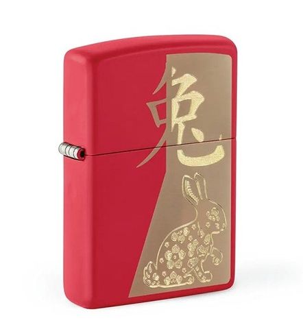 Zippo 48282 – Zippo Year of the Rabbit Red Matte - Z315