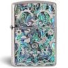 BẬT LỬA ZIPPO ARMOR KHẢM TRAI HOA VĂN - ZN24