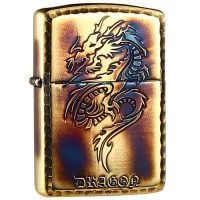 BẬT LỬA ZIPPO HÌNH RỒNG NỔI HUN KHÓI CHÁY - ZN36